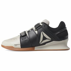 Buty Crossfit Męskie Reebok Legacy Lifter Czarne PL 90IKMJU